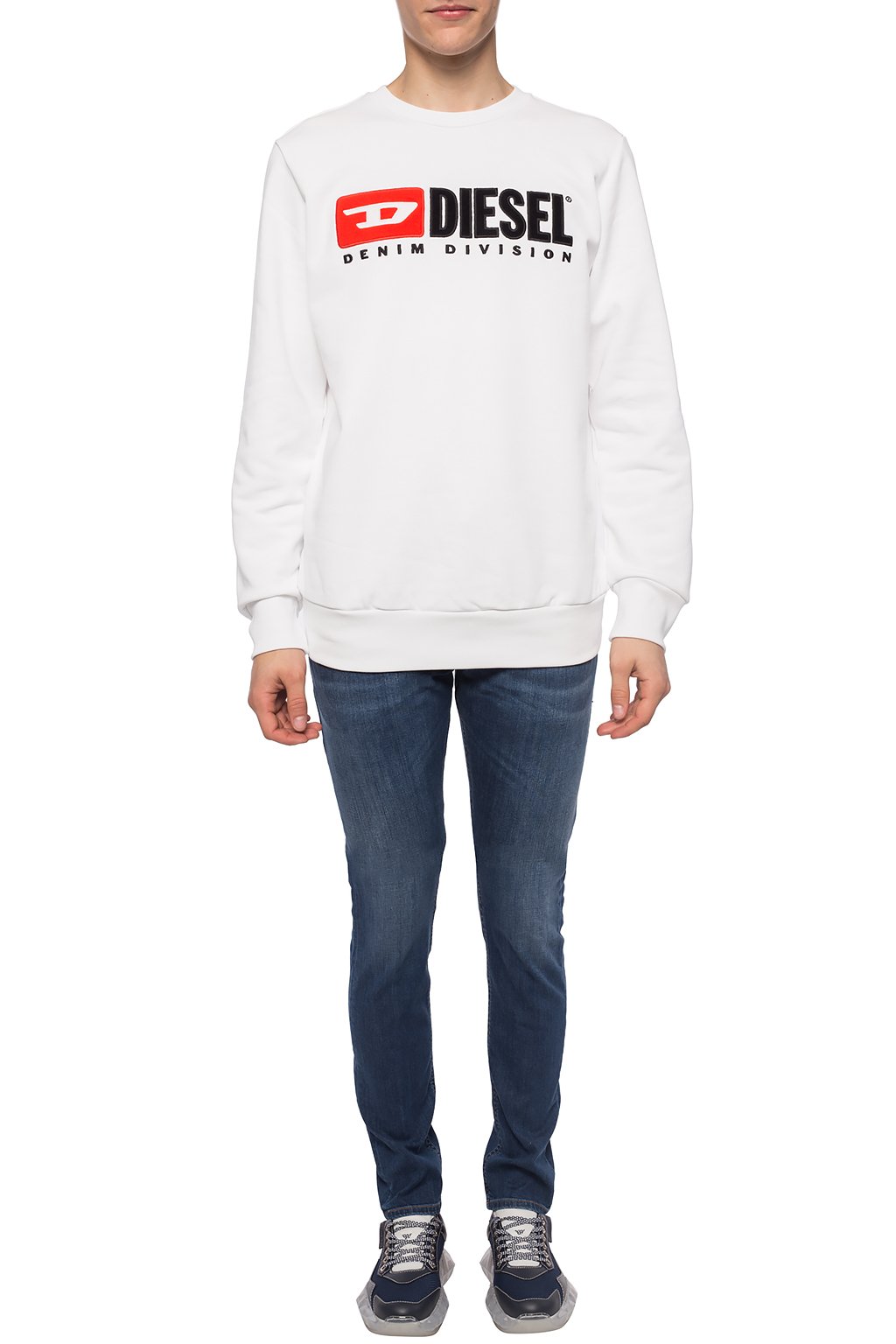 Diesel Logo-embroidered sweatshirt