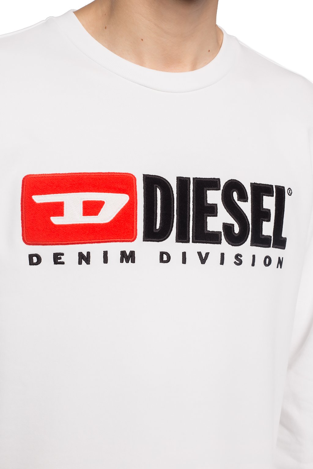 Diesel Logo-embroidered sweatshirt