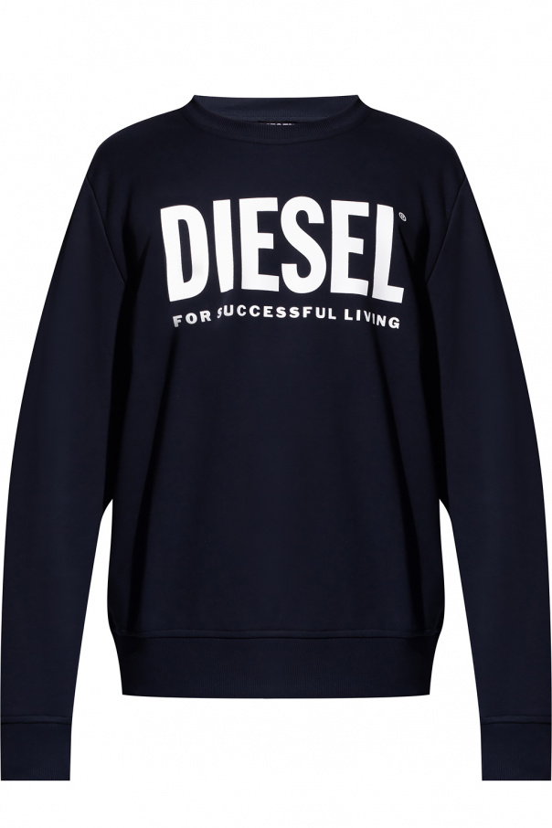 Diesel hooded logo hoodie