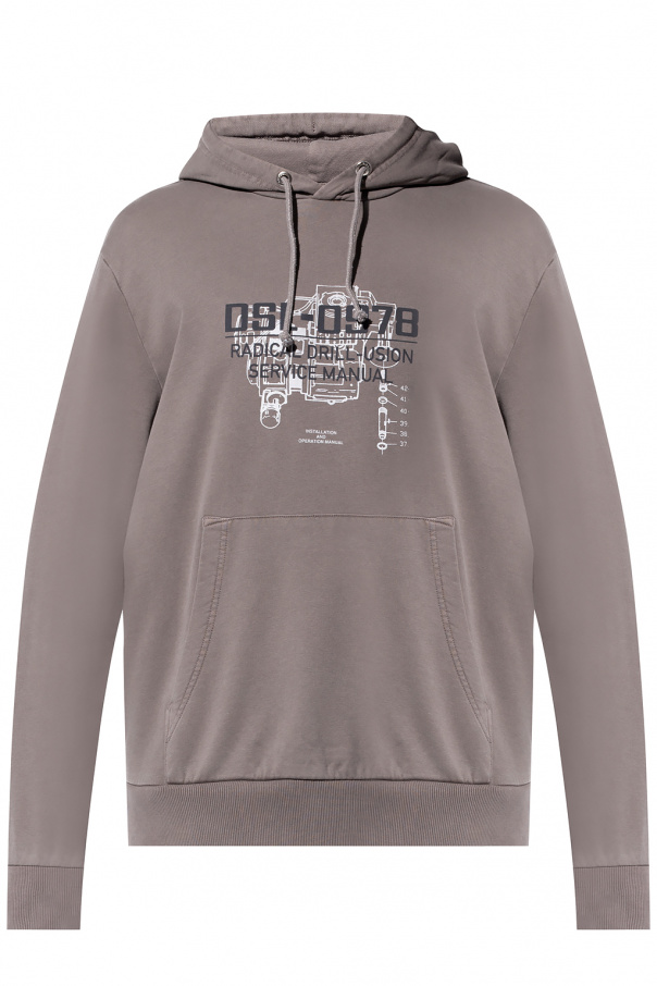 Diesel Printed hoodie