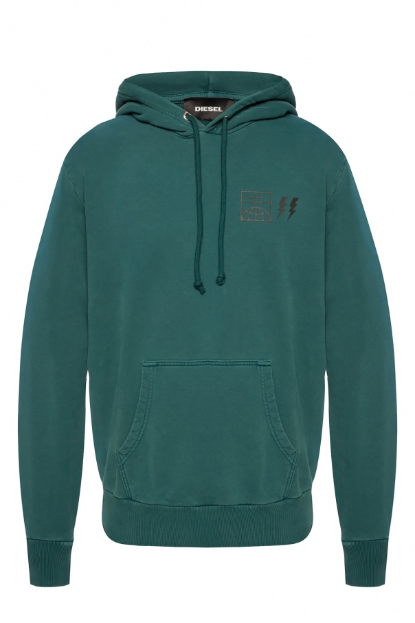 diesel green sweatshirt