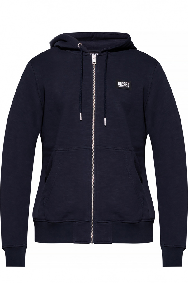 Diesel Logo-patched fila hoodie