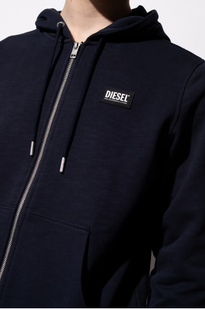 Diesel Logo-patched fila hoodie