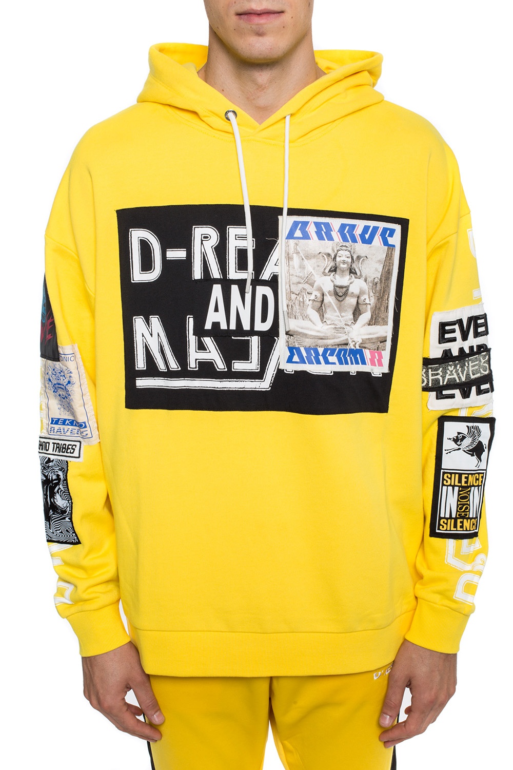 diesel yellow sweatshirt