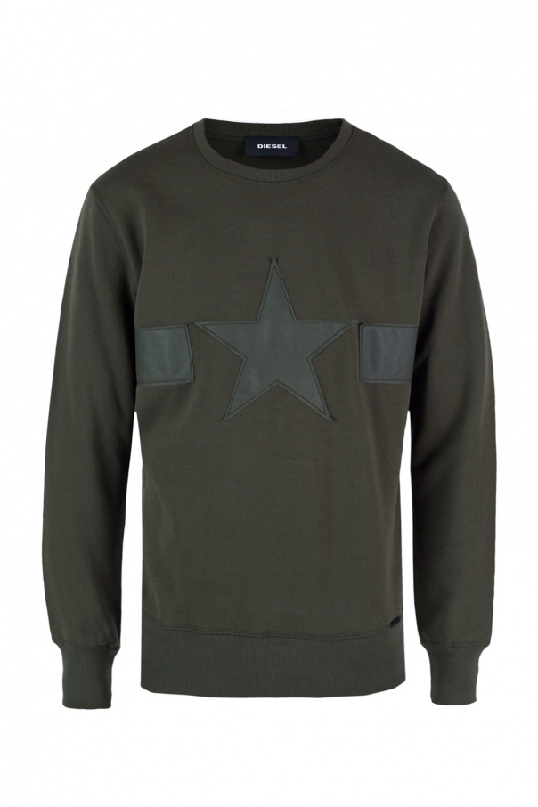 diesel star sweatshirt