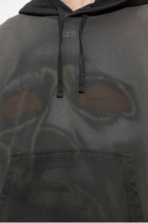 Diesel ‘S-MACS-HOOD-H1’ button hoodie