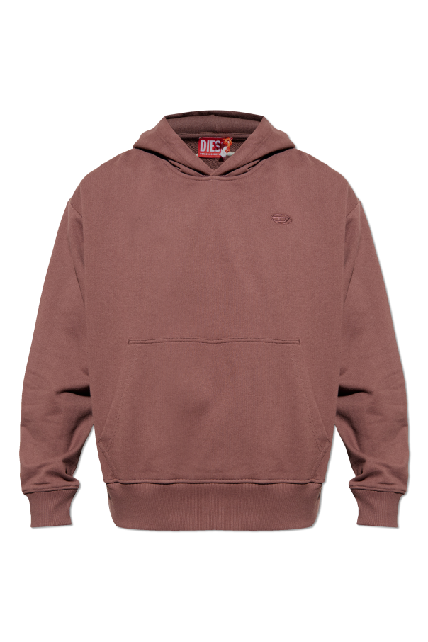 Sweatshirt ` S-MACS-HOOD-MEGOVAL-D` od Diesel