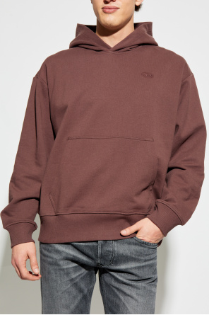 Diesel Hoodie `S-MACS-HOOD-MEGOVAL-D`