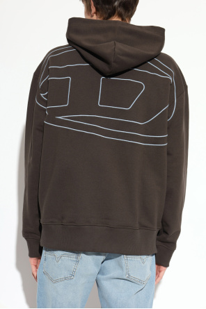 Diesel "S-MACS-HOOD-MEGOVAL-D" sweatshirt