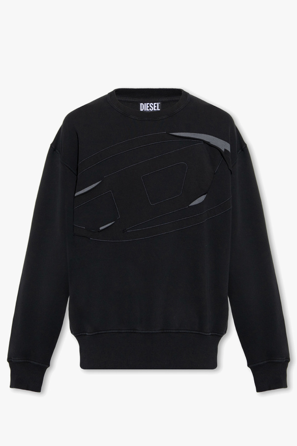 Diesel ‘S-MACS-PEELOVAL’ sweatshirt with logo