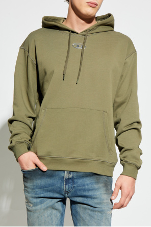 Diesel Sweatshirt with "S-NORM-HOOD-IOD" logo