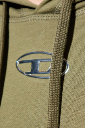 Diesel Sweatshirt with "S-NORM-HOOD-IOD" logo