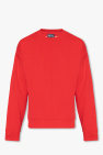 Topman Essential Sweater met overdyed print op de voor en achterkant in lila