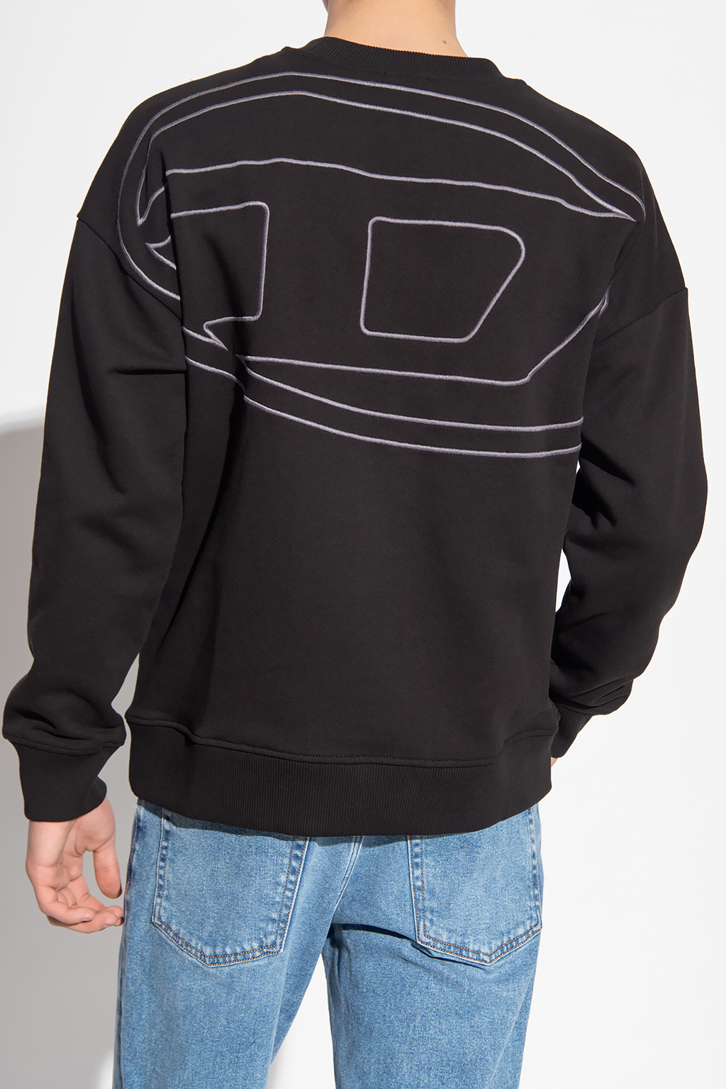 Diesel ‘S-ROB-MEGOVAL’ Logo-Print sweatshirt with logo