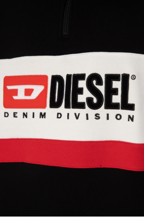 Diesel ‘S-Saint-Division’ sweatshirt with standing collar