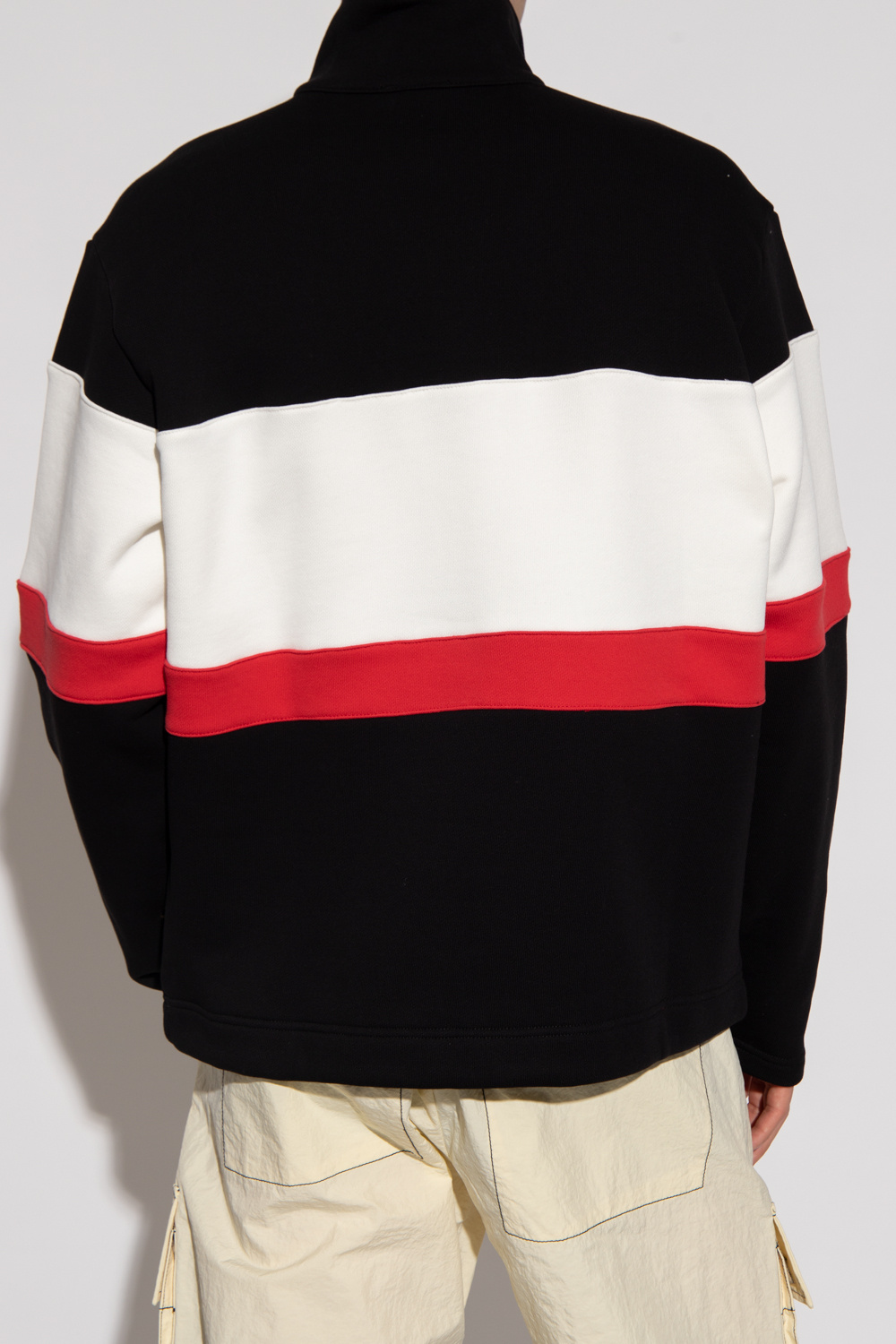 Diesel ‘S-Saint-Division’ sweatshirt with standing collar