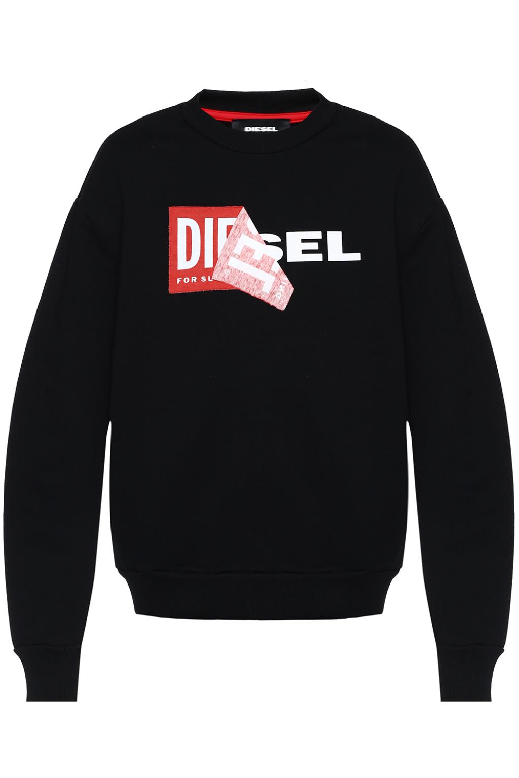 diesel logo sweatshirt