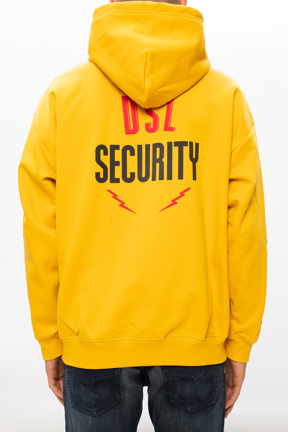 diesel yellow hoodie