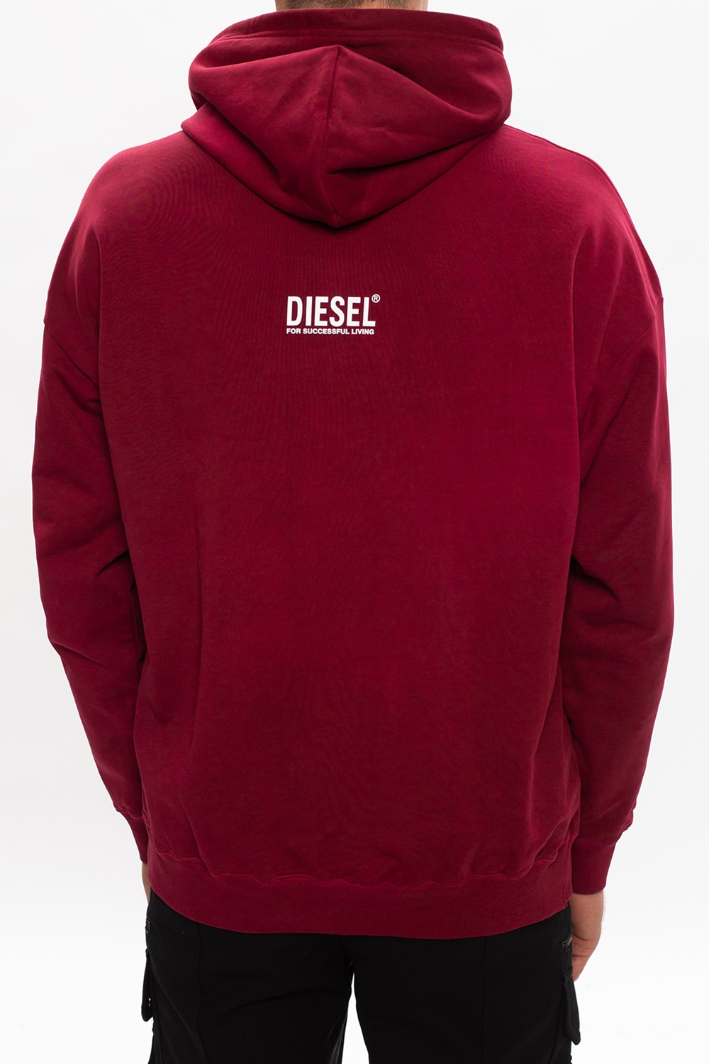 diesel reflective detail sweatshirt