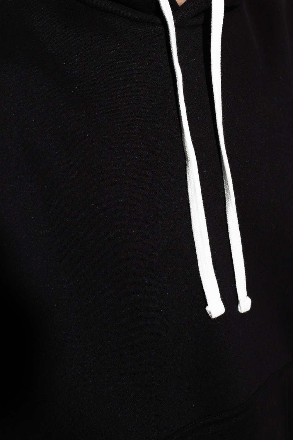 Diesel Polo Ralph Lauren Kidss Black Cotton Hoodie With Logo Print