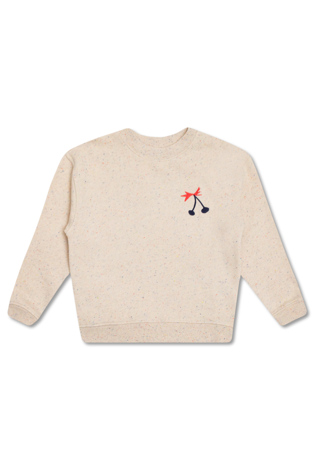 Bonpoint  Logo-embroidered navy sweatshirt
