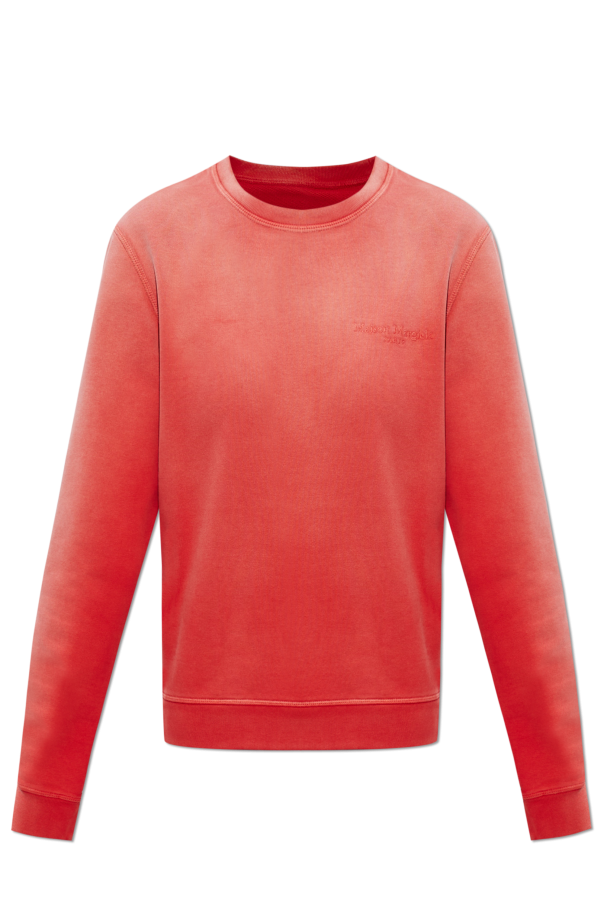 Sweatshirt with embroidered logo od Maison Margiela