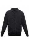reversible wool-cashmere jacket Braun