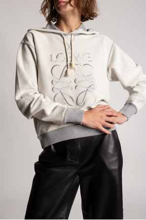 loewe wing-tip Logo hoodie