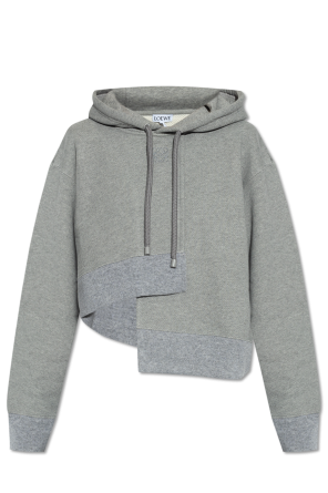 loewe logo print hoodie item