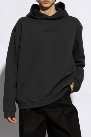 Maison Margiela Karl Lagerfeld drawstring zip-up hoodie