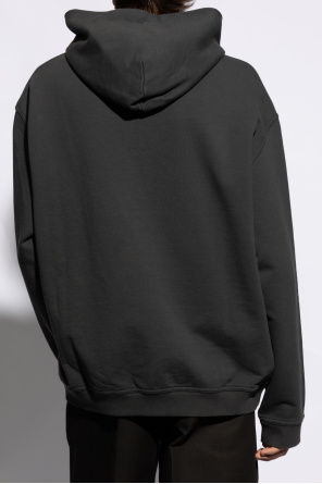 Maison Margiela Karl Lagerfeld drawstring zip-up hoodie