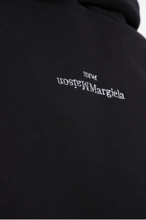 Maison Margiela Bawełniana bluza z logo