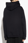 Maison Margiela BLACK Cotton hoodie with logo