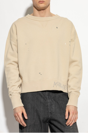 Maison Margiela Sudadera con efecto de salpicaduras de pintura