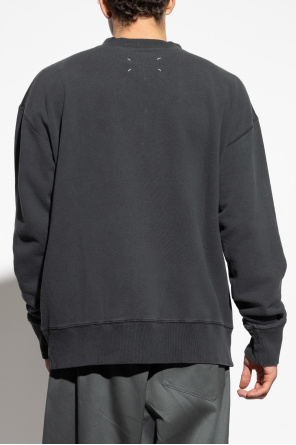Maison Margiela Sudadera de algodón