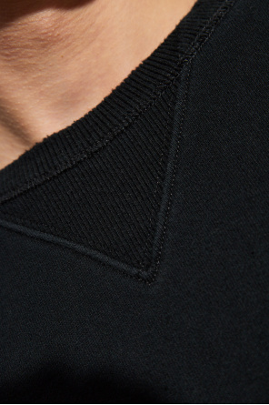 Maison Margiela Sudadera de algodón