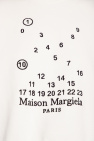 Maison Margiela WHITE Sweatshirt with logo