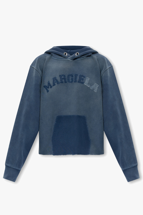 Maison Margiela Hoodie with logo patches
