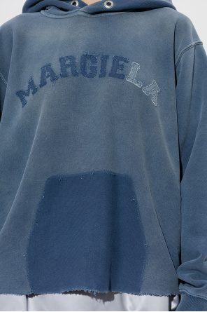Maison Margiela Hoodie with logo patches