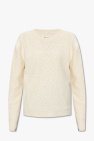 Maison Margiela cream Cotton sweater