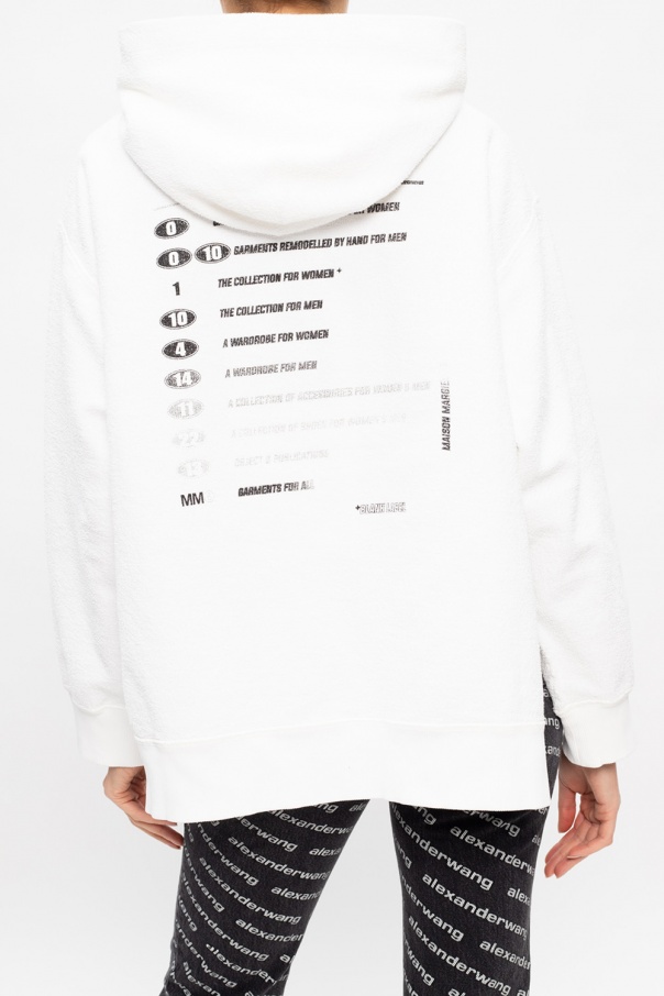 MM6 Maison Margiela Logo Printed Hoodie