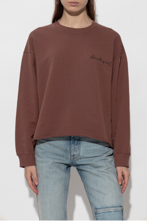 MM6 Maison Margiela Sweatshirt with raw-edge finish