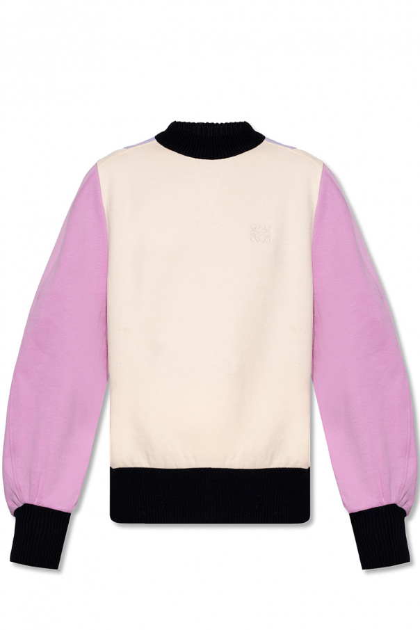 Loewe Sweatshirt with wool ribbing