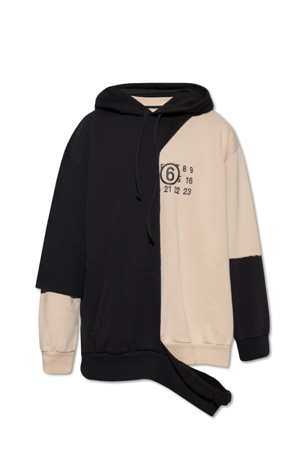 Rick Owens Performance T-Shirts Hoodie with vintage effect