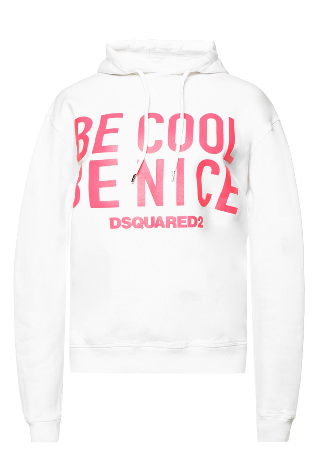 dsquared2 neon logo sweatshirt