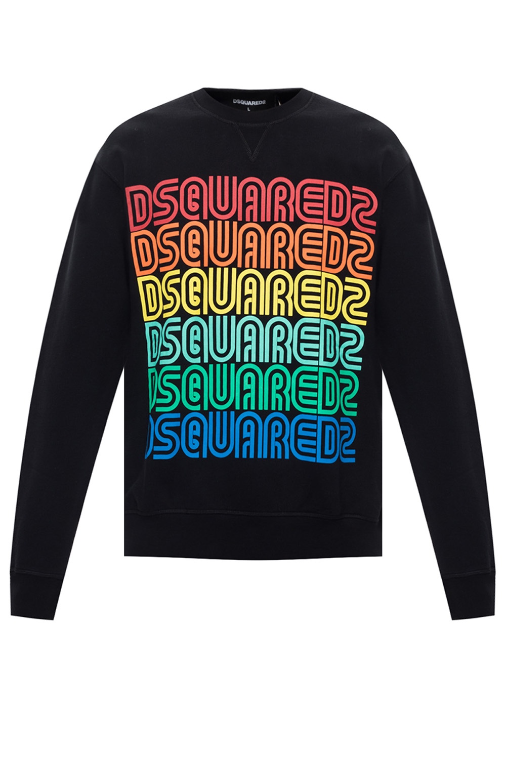 dsquared2 logo print sweatshirt