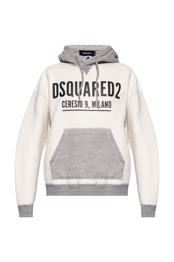 Dsquared2 Printed Embroidered hoodie