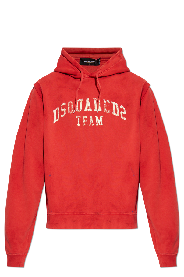 Sweatshirt with a vintage effect od Dsquared2