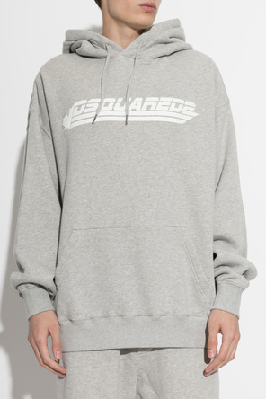 Dsquared2 Sudadera de algodón con logo