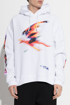 Dsquared2 Sudadera de algodón con capucha
